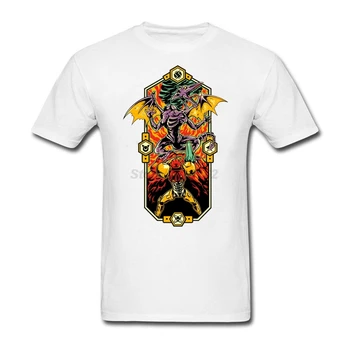 Mænd Episke Metroid t-shirt punk rock art Black Toppe for mennesket Super Metroid Kort Fashion t-shirt