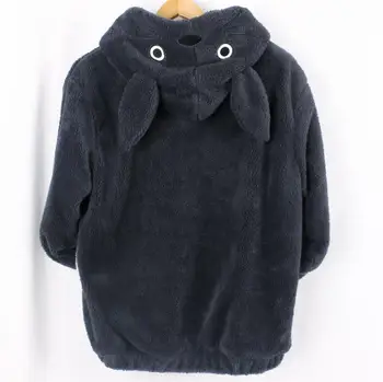 Mænd Kvinder Animationsfilm Min Nabo Totoro Hættetrøje Coat Cosplay Kostume Sweatshirts Jakke