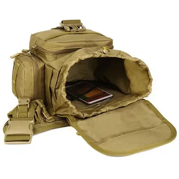 Mænd Militære Messenger Taske Nylon Mand DSLR-Kamera Tasker Vandtæt Mandlige Sadlen Skulder Tasker camouflage Skole taske