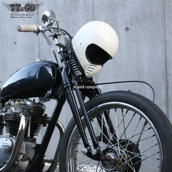 Mænd motorcykel hjelm TT & CO Japansk Thompson fuld ansigtsmaske, motorcykel hjelm Ghost Rider racing hjelme capacete casco moto