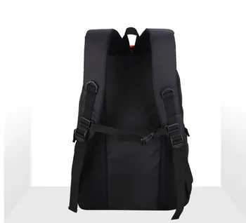 Mænd og Kvinder Laptop Backpack Rygsæk skoletaske Rejse vandtæt Rygsæk Mandlige Bærbare Computer Taske sort