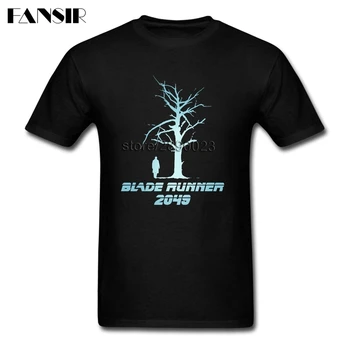 Mænd T-Shirts Vintage Kort Ærme O-Neck T-Shirts Mandlige Blade Runner 2049 Træ Team Tøj