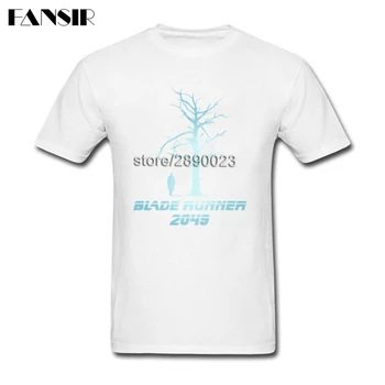 Mænd T-Shirts Vintage Kort Ærme O-Neck T-Shirts Mandlige Blade Runner 2049 Træ Team Tøj
