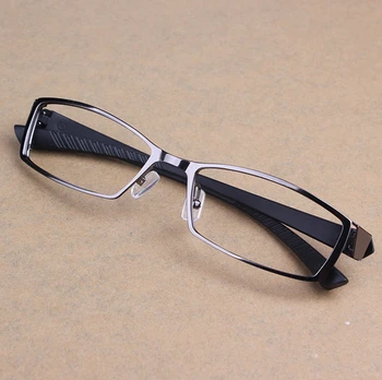 Mænd Titanium Legering Metal Briller Full Frame Ultra-Light Nærsynethed Briller Ramme