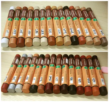 Møbler crayon træ reparation voks 2pcs/Masse Møbler Reparation Voks Fyldstof reparation blyant