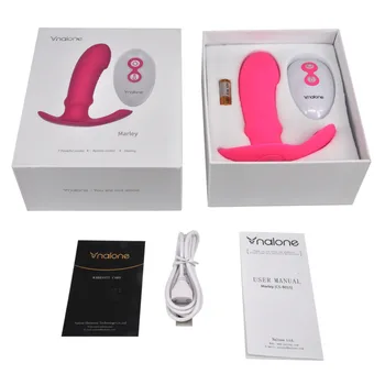 Nalone 7 Tilstande Dildo Vibrator til Kvinder Vandtæt Trådløse Varme Fjernbetjening Kvindelige G-spot Massage Voksen Bærbare Sex Legetøj
