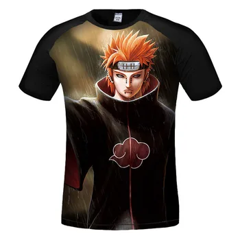Naruto Anime 3d-t-shirt mænd Højkvalitets Sommer Top Korte Ærmer Streetwear, Sjove t-shirts, Casual Harajuku Bomuld t-Shirt til Mænd