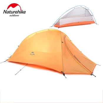 NatureHike 1 Person Tipi Telt Dobbelt-Lag Ultralet Folding Telt Vandtæt Camping Telte