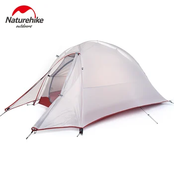 NatureHike 1 Person Tipi Telt Dobbelt-Lag Ultralet Folding Telt Vandtæt Camping Telte