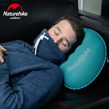 Naturehike Bærbare Udendørs Oppustelig Pude Sove Gear Rejse Aeros Pillow-Oppustelig Pude Bløde Hals Beskyttende Nakkestøtte