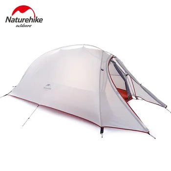 Naturehike Telt 1-2 Person Vandring Camping Telt Dobbelt Lag Ultralet Silica gel Udendørs Telt Vandtæt 3000+