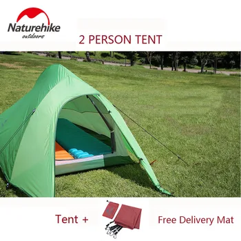 NatureHike Udendørs Camping Telt 2 3 Person Vandtæt Dobbelt Lag 4 Sæson 1 Person Strand, Fiskeri, Vandring Telte Turist tenda