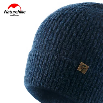 Naturehike Vinter Strikkede Uld Hat Udendørs Tyk Caps Hot Hatte Klatring cap NH17M010-Z