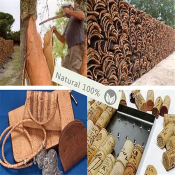 Naturkork Håndlavet livet af træ kvinder oprindelige ring og armbånd, Øko-materialer, træ-smykker-Set-051