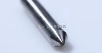 Naturlige tip diamant træk gravør for CNC bruge metal gravering smule D3mm 120 grader gravør 5pcs/masse