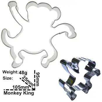 Naughty Monkey Form Række Bage Forme,Dyr Kage Dekoration Værktøjer Billige Og Miljøvenlige, Holdbare,Direkte Salg I
