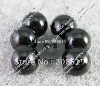 Nb0030 12,5 mm perle form Plast Sorte Knapper skaft 400pcs/masse Toy Eye-knappen beklædningsgenstand tilbehør