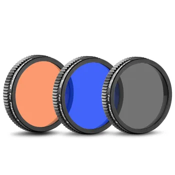 Neewer 3 Stykker Filter Kit til DJI Phantom 4 DJI Phantom 3 Professional+Avancerede Fuld Farve Linse Filter Sæt