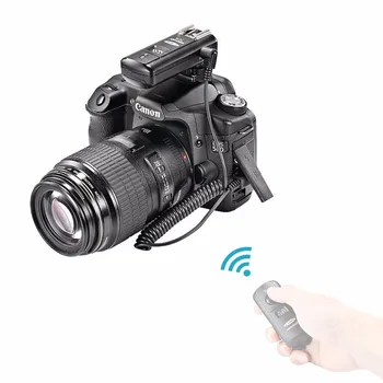 Neewer FC-16 Multi-Kanals 2,4 GHz 3-I-1 Wireless Hot Shoe Flash-Modtager til Canon og Nikon DSLR Kameraer Gratis Fragt