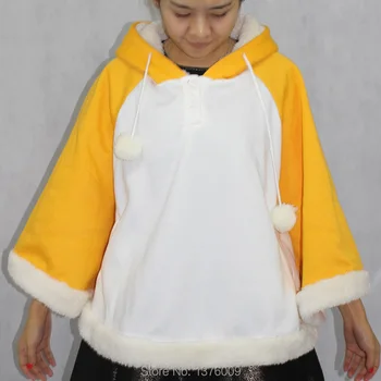 Neko Atsume Kat Baghave Cosplay Kappe Søde Japanske Tegnefilm Varm Kostume Hættetrøjer Med Halen Kawaii Daglige Fleece Frakke
