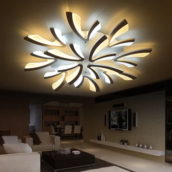 NEO Glimt Akryl tyk Moderne led-loftsbelysning til stue, soveværelse, spisestue hjem loft lampe belysning lysarmaturer