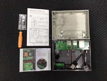 NESPI Retroflag Tilfælde med Ventilator og 2 Pack SENS Gamepad Controller til RetroPie Raspberry Pi 3/2 Model B