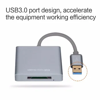 NEW Høj Kvalitet med Høj hastighed 5Gbps USB3.0 XQD kortlæser XQD 2.0 USB 3.0 Kortlæser XQD 500MB/S