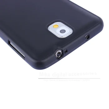 New Høj Kvalitet, Sort TPU Mat Gel hud Case cover Til Samsung Galaxy Note 3 III N9000