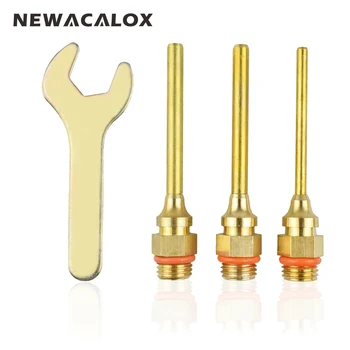 NEWACALOX Stor Diameter Hot Melt Lim Pistol Dyse 1.5x70mm 2.0x70mm 3.0x70mm 3PCS/meget Høj Kvalitet Stål Materiale