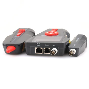 NF-8601W Multi-funktionelle Netværk kabeltester med POE&PING-funktion RJ45 LAN-Netværk kabeltester til BNC PING POE RJ11