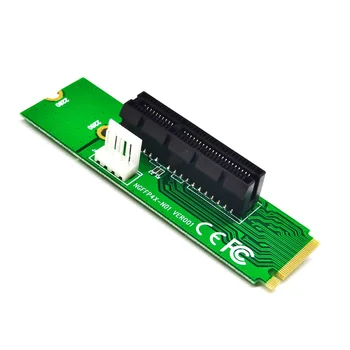 NGFF til PCI-e 1X/4X Kort M. 2 til PCI Express-Riser-Kort Adapter PCIe-4X hun til M. 2 Tasten M Mandlige Extender Board BTC Mining Værktøj