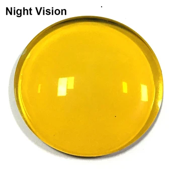 Night vision kørsel specialfremstillede briller til kørsel optik optisk linse med en recept enkelt syn linser