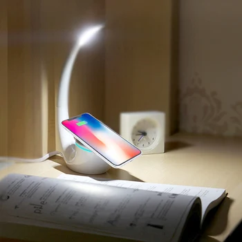 Nillkin QI Intelligente Trådløse Oplader Opladning Mat energibesparende Phantom trådløse oplader lampe til iPhone til Samsung Note 8 S8