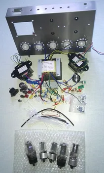 Nobsound DIY 6P3P Hjem Audio rørforstærker Computer Sag 6N8P Ren Komplet Sæt Rør Forstærker Forsamling DIY Kits 8W+8W AC110V/220V