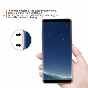 Note 8 taske Til Samsung Galaxy Note 8 Dække Sagen NILLKIN Natur TPU Tilfældet For Samsung Note8 Gennemsigtig Blød Silikone bagcoveret