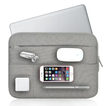 Notebook Sleeve Multi Lomme til Macbook Pro/Air 11 12 13 14 15inch Kvinder Laptop Taske Vandtæt etui Til Mac 13.3 15.4 Touchbar