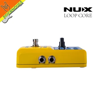 NUX Loop Core Guitar-effekt-Pedal Looper Pedaler Loop Station 6 Timers optagetid Indbygget Tromle Mønstre Gratis fragt