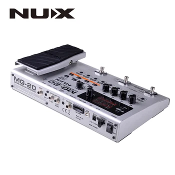 NUX MG-20 Guitar Multi-effekter AMP-Pedal Sort Digitech Multi Effekter Modellering Processor Guitarra Loop/ Volumen