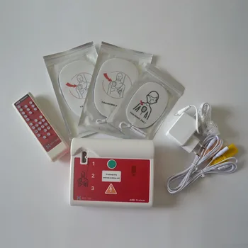 Ny AED Simulering Træner Nødsituation AED Træning Inde For Knytnæve Støtte CPR Praksis I engelsk Og spansk