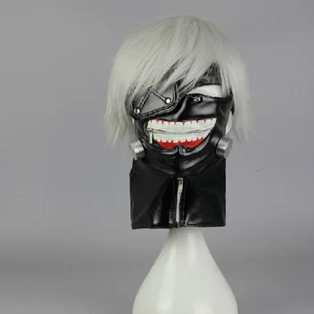 Ny Ankomst, Halloween maske,PVC skræmmende Tokyo Ghoul maske,costume party prop fancy kjole indretning,Gratis forsendelse.