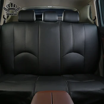 Ny bil sædebetræk Pu læder materiale lavet af sædebetræk Sort universal bil sædebetræk til bil volvo-bil nissan
