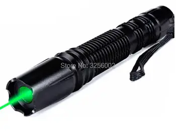 NY High Powered Militær Grøn Laser Pointer 100000mw 100w LAZER Lygter 532nm focusable brændende tændstik), brænde cigaretter