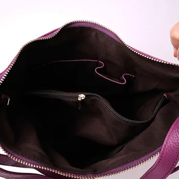 Ny mode berømte designer ægte læder dame håndtasker lavet af ægte læder messenger tasker til kvinder skuldertaske K051