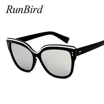 Ny Mode-Cat Eye Briller Nice Solbriller Kvinder Retro Super Star solbriller mænd Oculos Gafas De Sol Butterfly Solbrille 120R