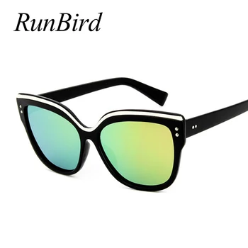 Ny Mode-Cat Eye Briller Nice Solbriller Kvinder Retro Super Star solbriller mænd Oculos Gafas De Sol Butterfly Solbrille 120R