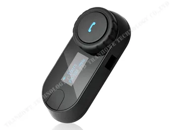 Ny Opdateret Version! 2stk * FreedConn T-COMSC Bluetooth Motorcykel Hjelm Intercom Samtaleanlæg Headset LCD-Skærm + FM-Radio