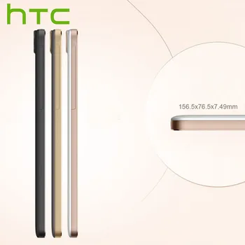 Ny Original HTC One E9 E9w 4G LTE Mobiltelefon MTK HelioX10 Octa Core 2,0 GHz, 2GB RAM, 16GB ROM 5.5 tommer NFC 13MP Smart Phone