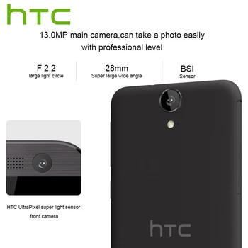 Ny Original HTC One E9 E9w 4G LTE Mobiltelefon MTK HelioX10 Octa Core 2,0 GHz, 2GB RAM, 16GB ROM 5.5 tommer NFC 13MP Smart Phone