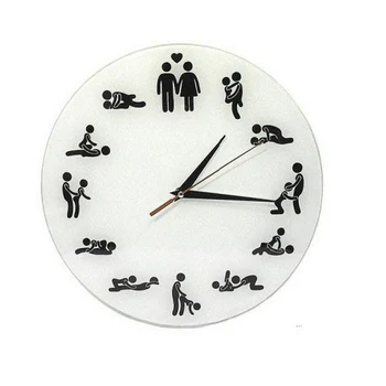 Ny Real Væg Ur Ure Horloge Reloj De Skrabede Se 3d-Diy Akryl Spejl Hjem Dekoration Kvarts Moderne