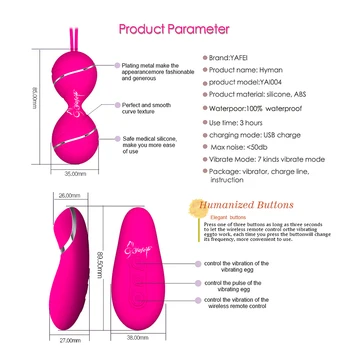 Ny silikone Kegel Bolde Vaginal Stramme motion vibrerende æg-remote control Geisha Bolden ben Wa Bolde sexlegetøj sexlegetøj